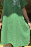 Made in Italy Sahara Star Sack Dress Garros Green